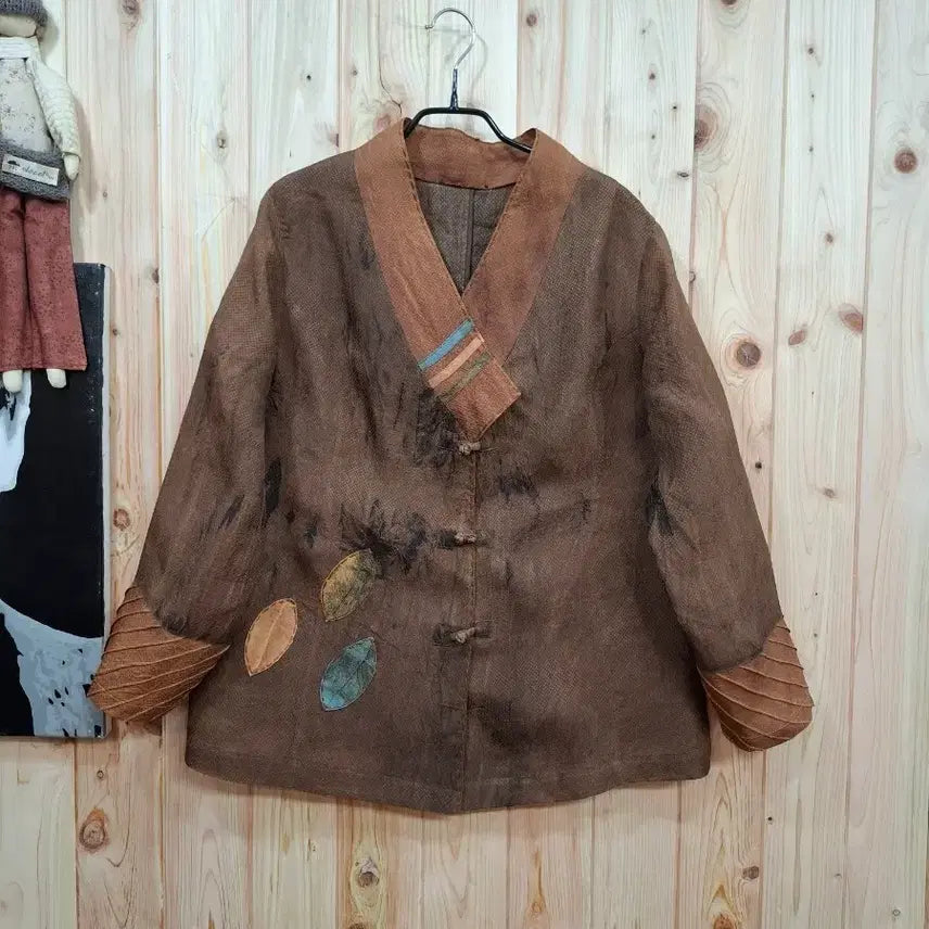 [BUNJANG] Natural Dyed Rayon Jacket / 천연염색 인견 자켓