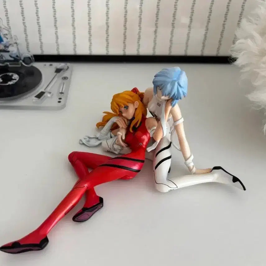 [BUNJANG] Kotobukiya Rei Ayanami &amp; Asuka Langley Twin Bandage Plugsuit Classic Figures / 에반게리온 코토부키야 레이 아스카 트윈 붕대 플러그수트 고전피규어