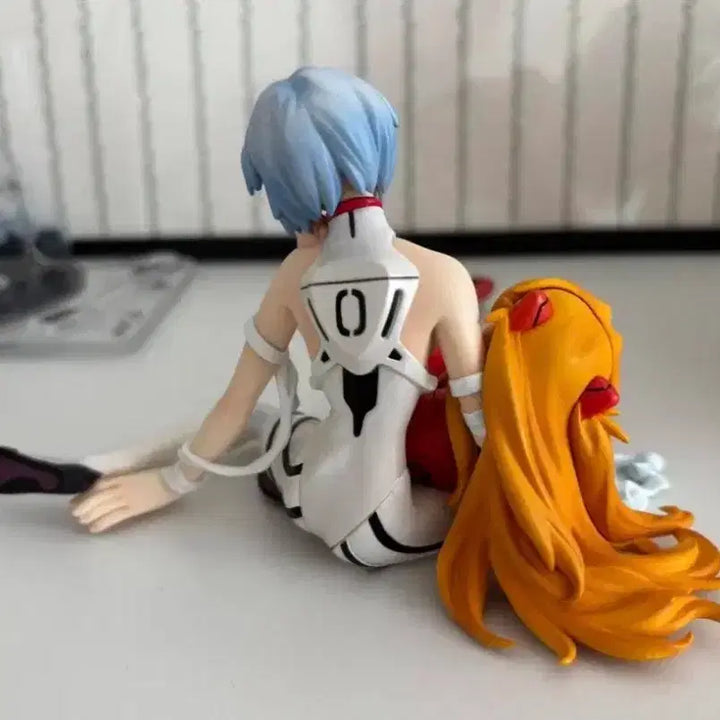 [BUNJANG] Kotobukiya Rei Ayanami &amp; Asuka Langley Twin Bandage Plugsuit Classic Figures / 에반게리온 코토부키야 레이 아스카 트윈 붕대 플러그수트 고전피규어