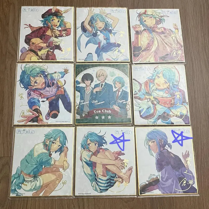 [BUNJANG] Ensemble Stars! Hajime Acrylic Art Boards (Set of 10) / 앙스타 하지메 색지 10장 일괄