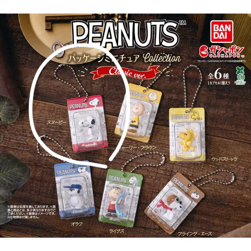[BUNJANG] Snoopy Miniature Package Gacha - Snoopy (Sealed) / 일본 정품 스누피 미니어처 패키지 가챠 - 스누피 (미개봉)
