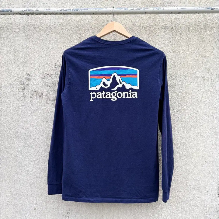 [BUNJANG] Patagonia Back Print Long Sleeve T-Shirt / S) 파타고니아 백프린팅 롱슬리브 티셔츠