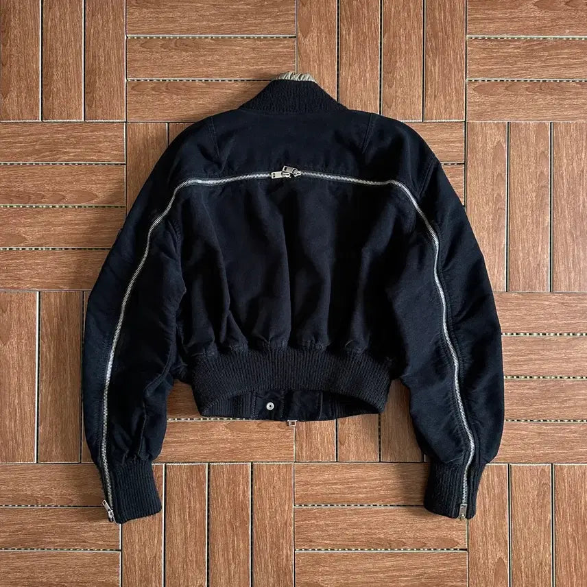 [BUNJANG] Diesel MA1 Bomber Jacket with Zip Detail XS / 디젤 백 집 디테일 ma1 봄버 자켓 XS