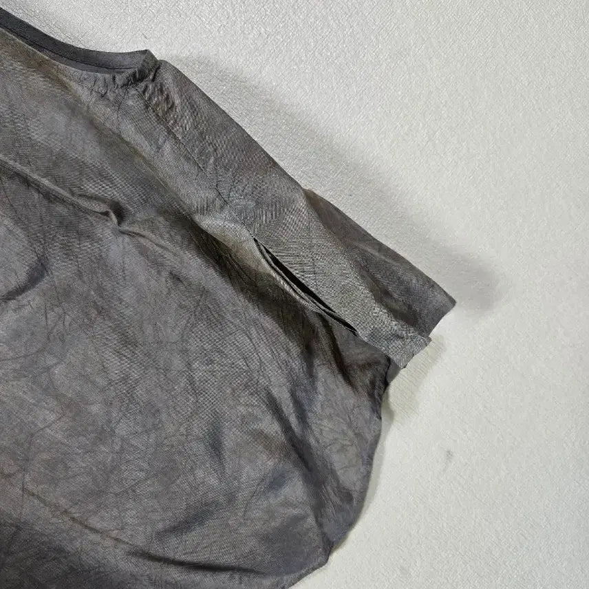 [BUNJANG] Printed Rayon Cropped Vest Size 66 / 인견 나염 크롭조끼 66