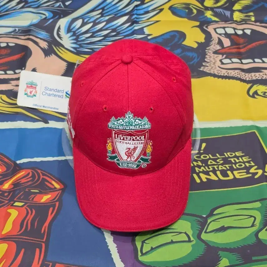 [BUNJANG] Liverpool FC Goods Cap OS / Liverpool FC 굿즈 캡 OS