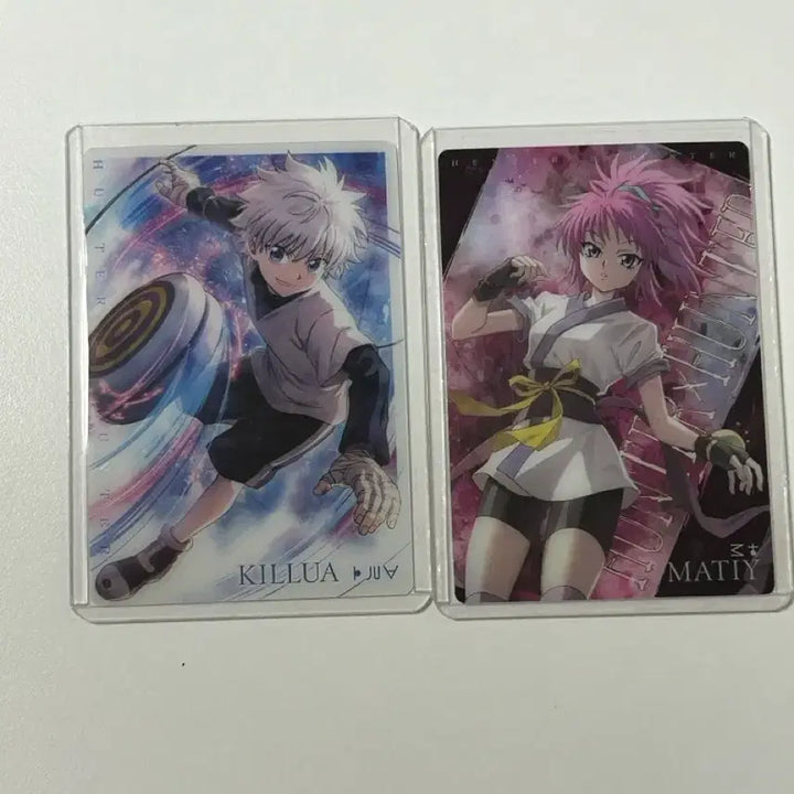 [BUNJANG] Hunter x Hunter Wafer Card Kirua Match / 헌터헌터 웨하스 카드 키르아 마치