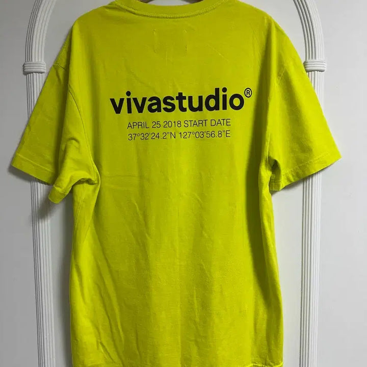 [BUNJANG] Vivastudio Lime Short Sleeve T-Shirt (Men&