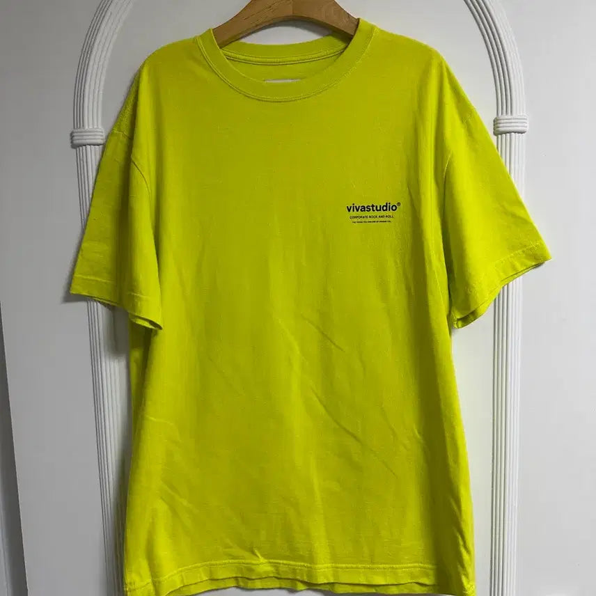 [BUNJANG] Vivastudio Lime Short Sleeve T-Shirt (Men&