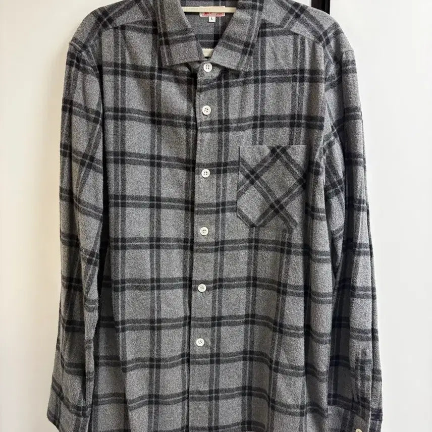 [SOLD OUT] Arpenteur 아펜처 그레이 체크 셔츠
