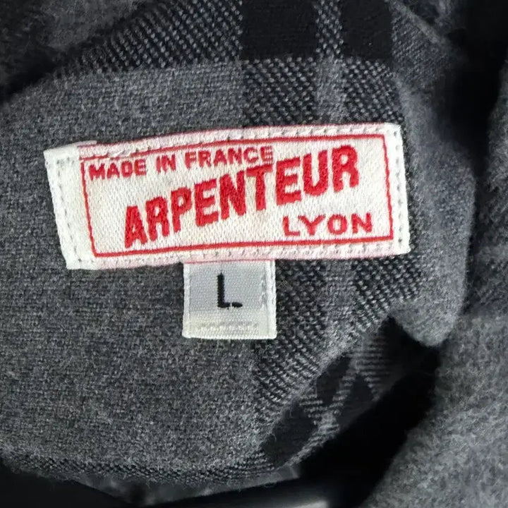 [SOLD OUT] Arpenteur 아펜처 그레이 체크 셔츠