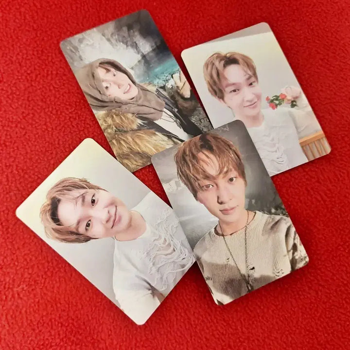 [BUNJANG] Onew THE STAR Photobook ver. Photocard Set (4 types) / 온유 터프러브 포켓북ver 포카 총 4종 set