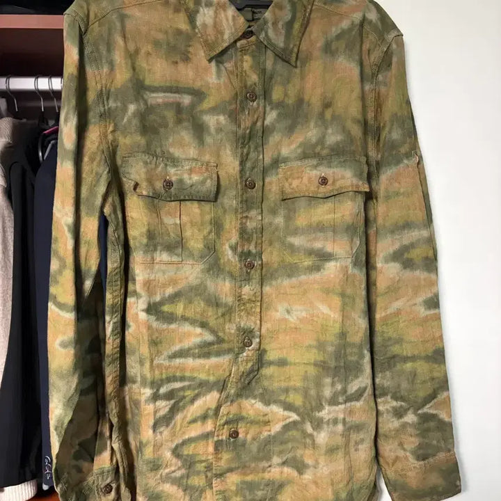 [SOLD OUT] 나이젤카본 카모셔츠 48 사이즈