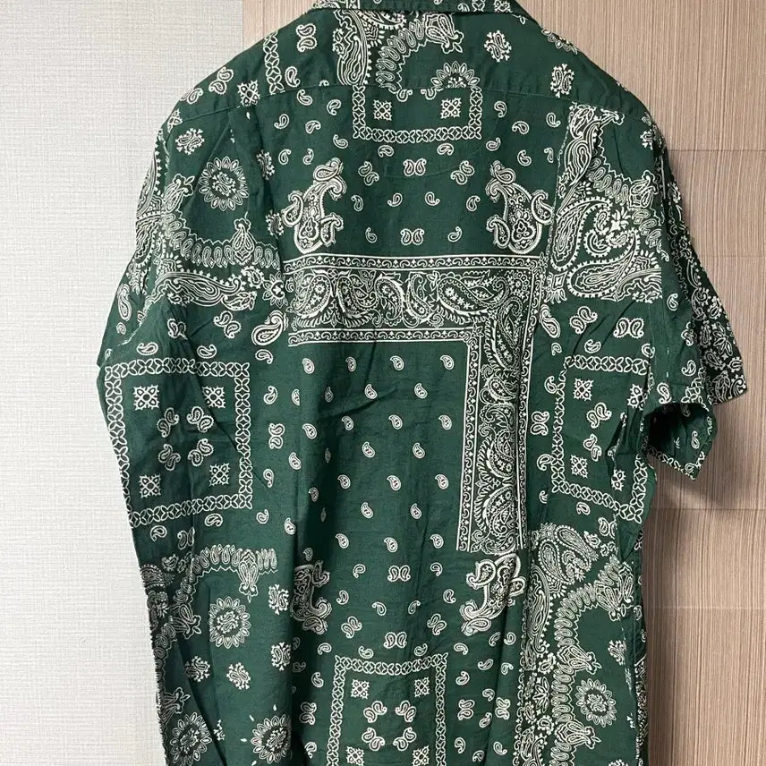 [BUNJANG] Polo Paisley Short Sleeve Camp Shirt XL / 폴로 페이즐리 반팔 캠프 셔츠