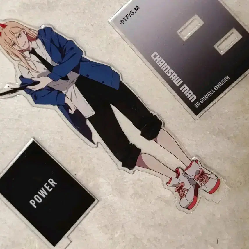 [BUNJANG] Chainsaw Man Power Daikoryukai Baseyard Acrylic Stand / 체인소맨 파워 대교류회 베이스야드 아크릴