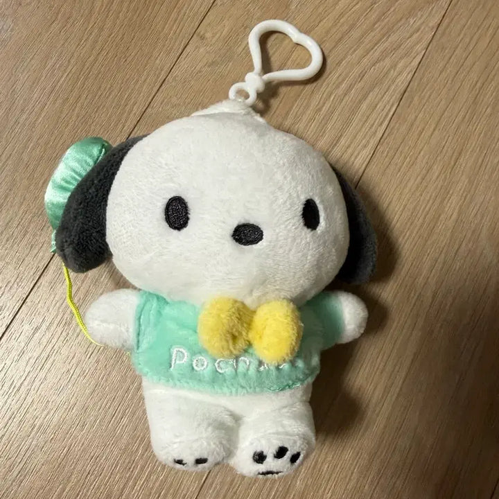 [BUNJANG] Sanrio Pochacco Plush Keyring / 산리오 포차코 키링