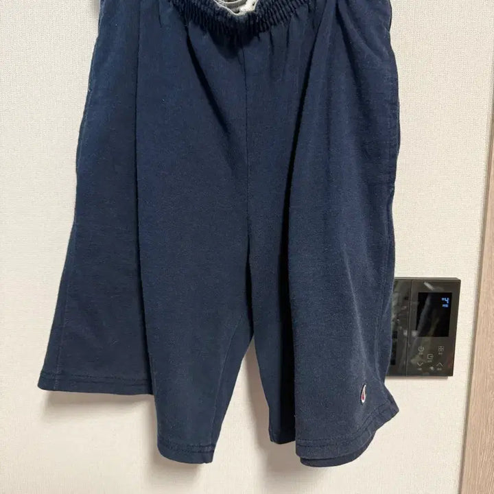 [BUNJANG] Champion Sweatpants Shorts Navy S / 챔피온  스웻팬츠 반바지 트레이닝복 네이비 S