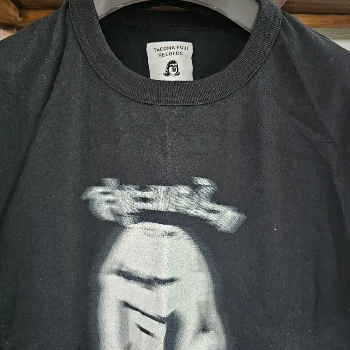 [BUNJANG] Tacoma Fuji Records Short Sleeve T-Shirt Black / 라지(새제품)TACOMA FUJI RECORDS 반팔 티셔츠 후지레코드