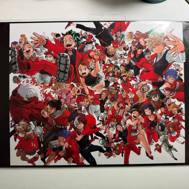 [BUNJANG] My Hero Academia Special Illustration Book Illustration Board / 히로카아 스페셜 일러스트북 화려하게 일러스트 특전 보드