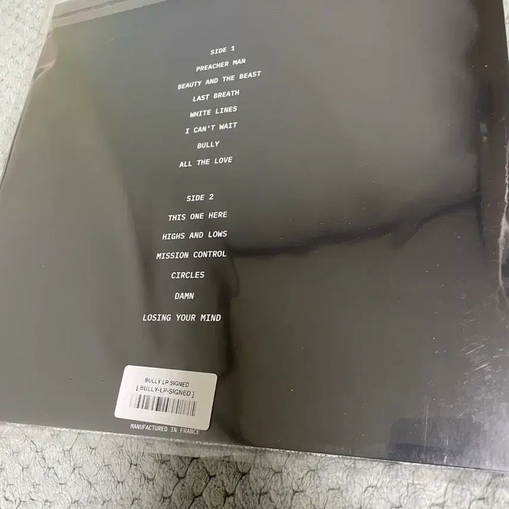 [BUNJANG] Kanye West Bully LP (Signed, Limited Edition) / Ye 칸예 웨스트- BULLY [LP] 친필 싸인 한정판