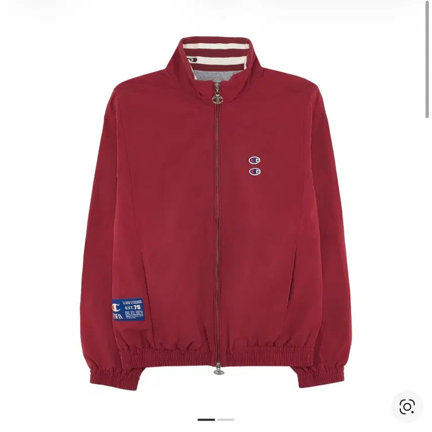 [BUNJANG] Zara x Champion Technical Patch Jacket Red / 자라 x 챔피온 테크니컬 패치 자켓 레드