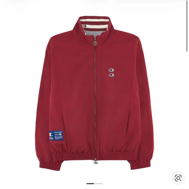 [BUNJANG] Zara x Champion Technical Patch Jacket Red / 자라 x 챔피온 테크니컬 패치 자켓 레드