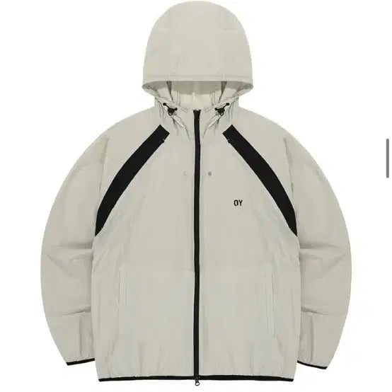 [BUNJANG] OY Curved Zipper Wind Breaker Jacket / 오와이 OY CURVED ZIPPER WIND BREAKER JACKET