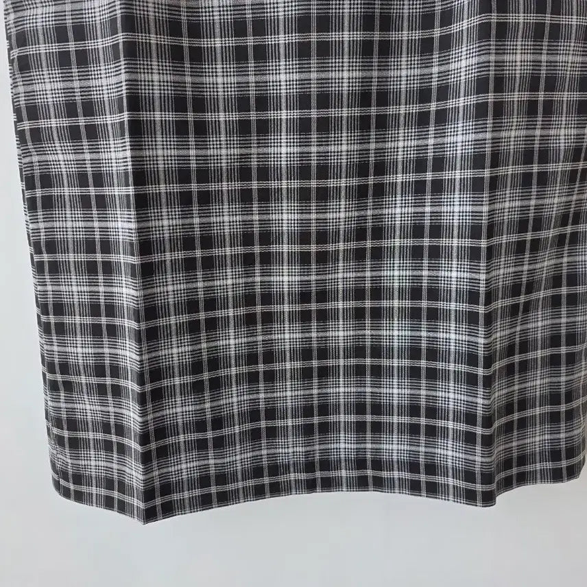 [BUNJANG] Checkered Skirt with Back Banding / S/뒷밴딩 체크 스커트/새제품