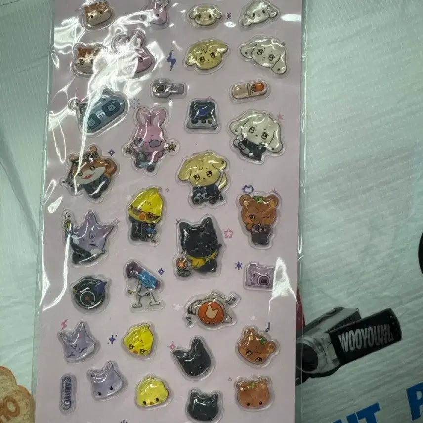 [BUNJANG] ATEEZ Aniteez In Color 3D Sticker Jongho / 에이티즈 애니티즈 인 컬러 팝업 입체스티커 종호