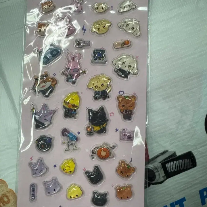 [BUNJANG] ATEEZ Aniteez In Color 3D Sticker Jongho / 에이티즈 애니티즈 인 컬러 팝업 입체스티커 종호