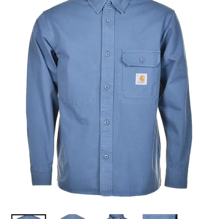 [BUNJANG] Carhartt WIP Reno Shirt Storm Blue / 칼하트 윕 / 레노셔츠 / 스톰블루 색상 / M