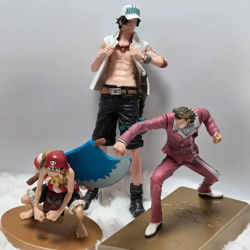[SOLD OUT] 원피스 루피, 에이스, 길드테소로 피규어 일괄