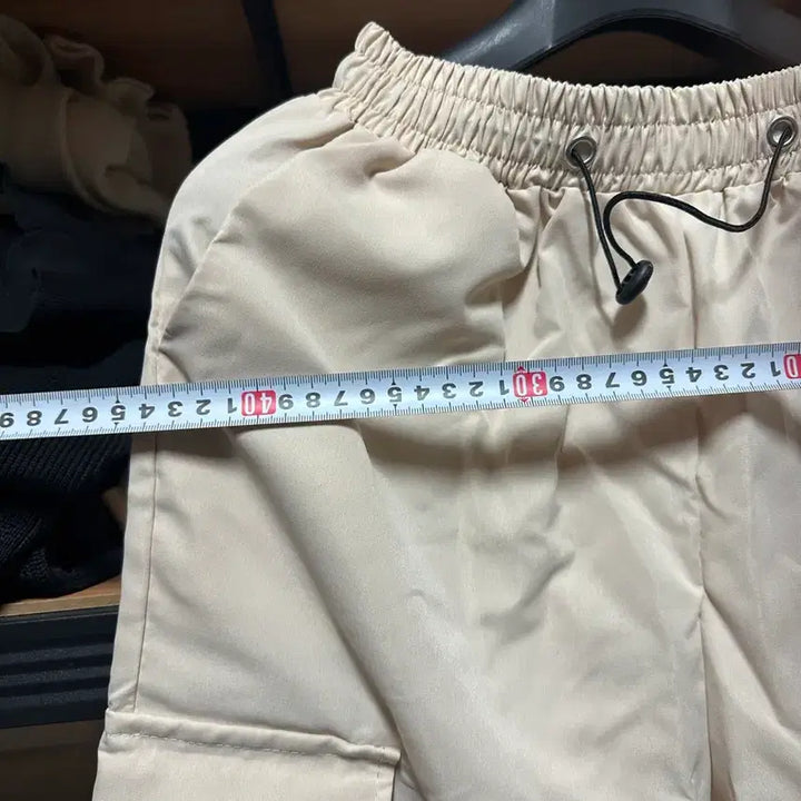 [BUNJANG] Ivory Cargo Jogger Pants / 아이보리 카고 조거 팬츠 새상품