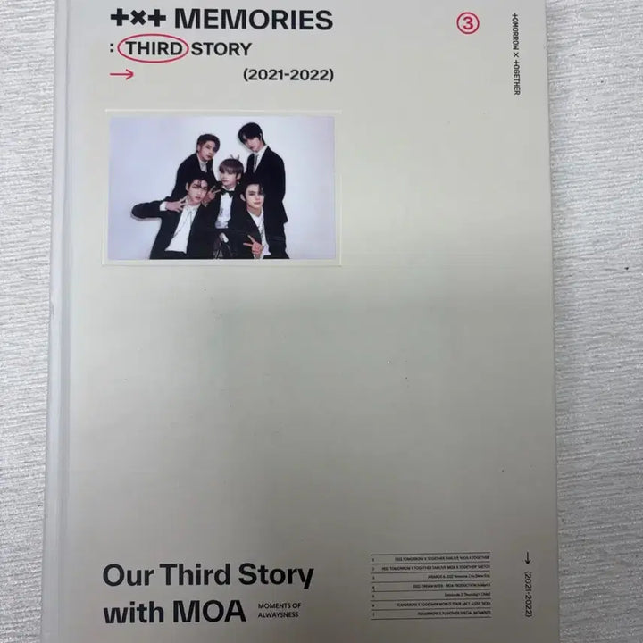 [BUNJANG] TXT Memories 2021-2022 DVD Set / 투바투 메모리즈 2021-2022