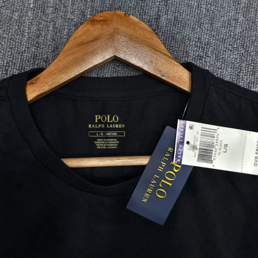 [SOLD OUT] 폴로 랄프로렌 블랙 반팔 티셔츠
