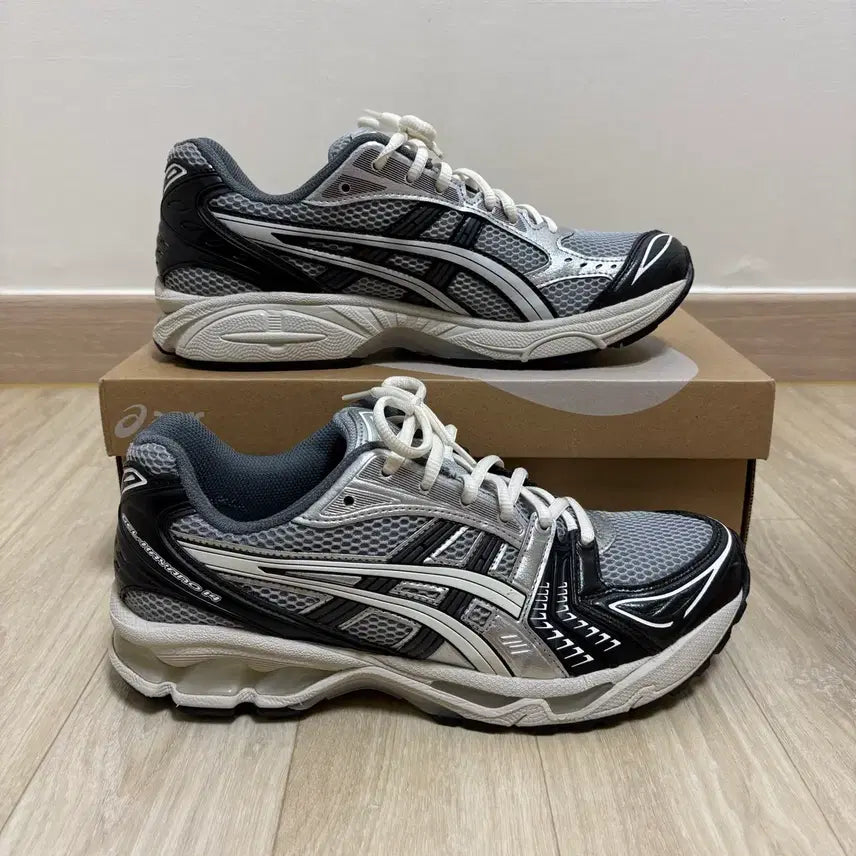 [BUNJANG] Asics Gel-Kayano 14 Black Glacier Grey / [275] 아식스 젤 카야노 14 블랙 글레이셔 그레이 (상태 최상)