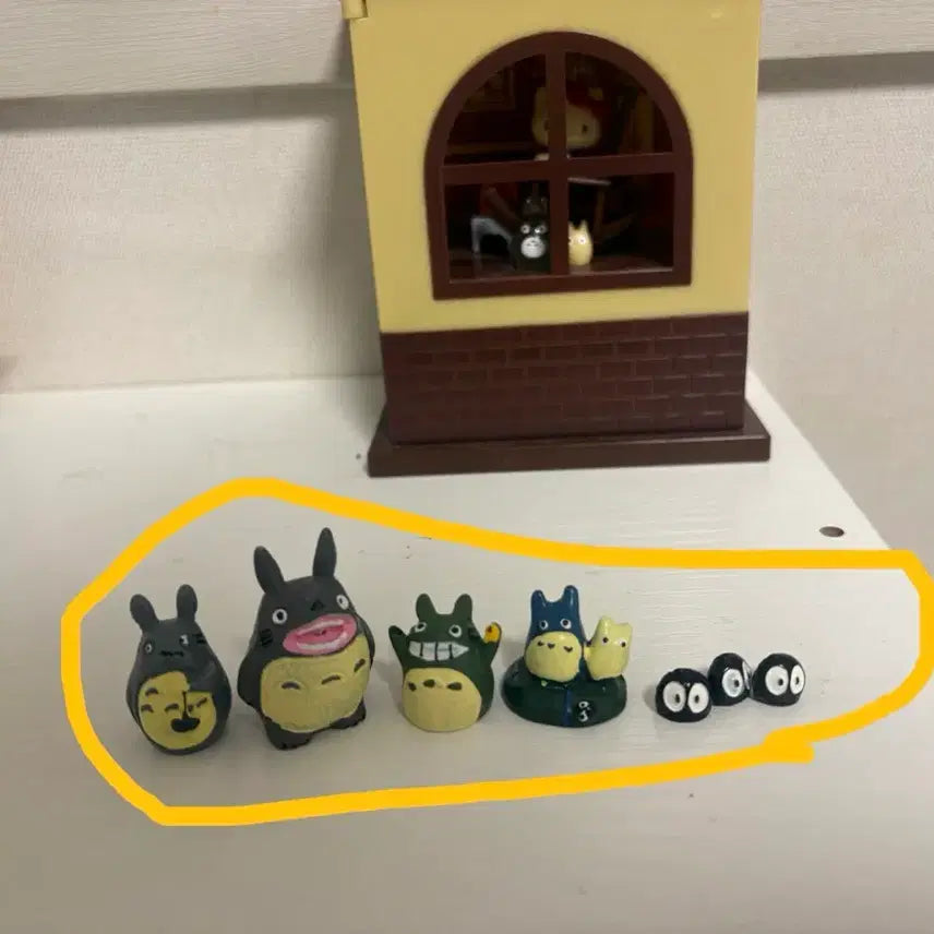 [BUNJANG] My Neighbor Totoro Figure Set (5 Types) / 토토로 피규어 5종 세트