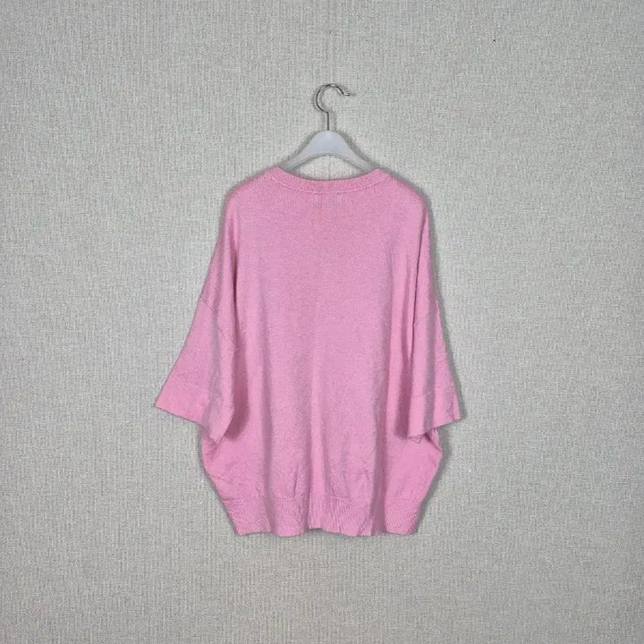 [BUNJANG] Soft &amp; Bright Pink Knit Sweater (L) / 