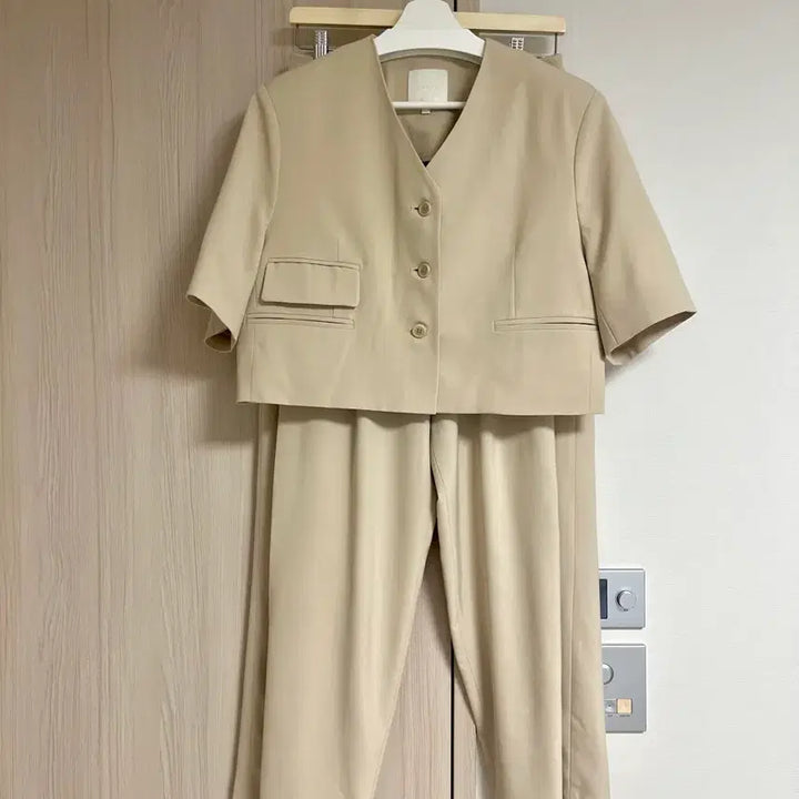 [BUNJANG] Grove 21SS Setup Suit (Jacket F, Pants M) / 그로브 21ss 셋업 하객룩