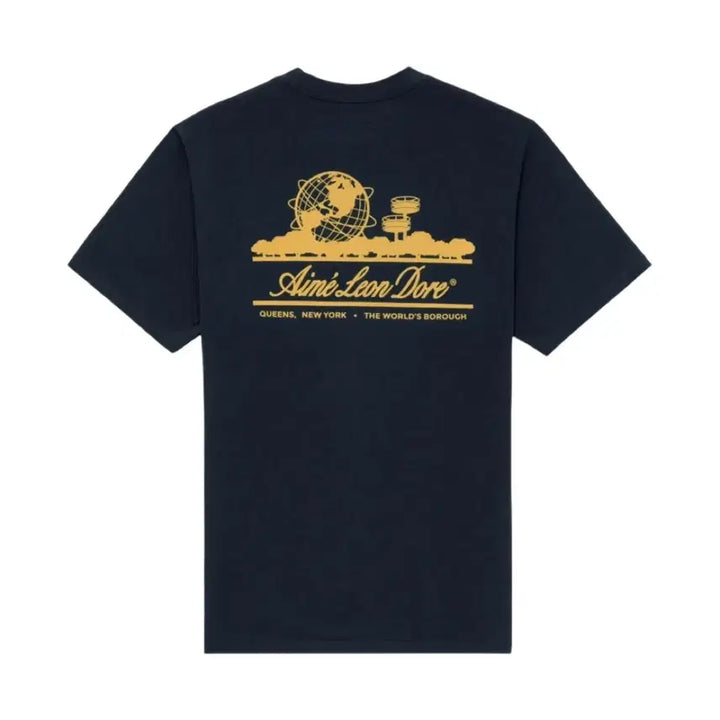 [BUNJANG] Aim Leon Dore Unisphere T-Shirt Navy L / [L] 에임레온도르 유니스피어 티셔츠 네이비