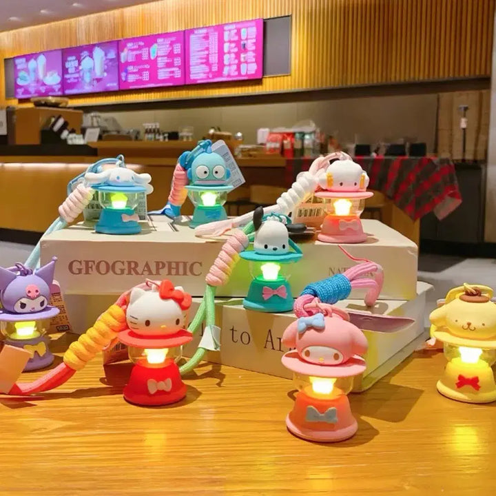 [BUNJANG] Sanrio Lantern Keychain / (새제품)산리오 랜턴 키링