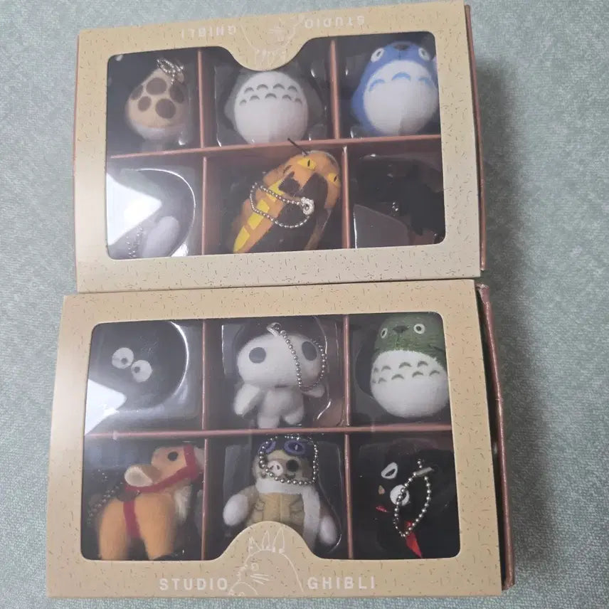 [BUNJANG] Studio Ghibli Character Keychain Set / 지브리 키링