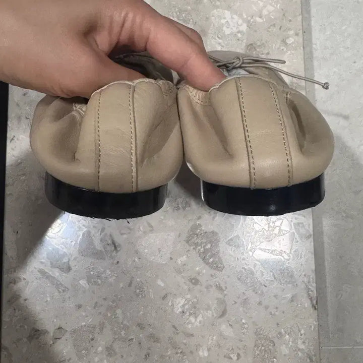 [BUNJANG] Kuern Roma 07 Beige 240mm Shoes / 쿠에른 로마 07 베이지 240