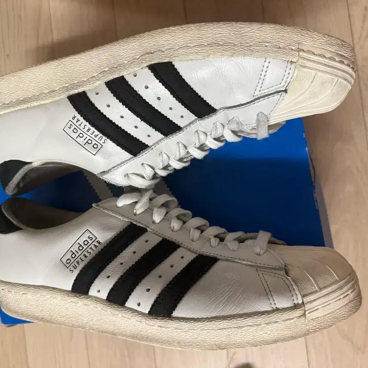 [BUNJANG] Adidas Superstar 80s Reconstructed White Black (EE7396) Shoes / 아디다스 슈퍼스타 80s 리콘 화이트 블랙 (EE7396) 285