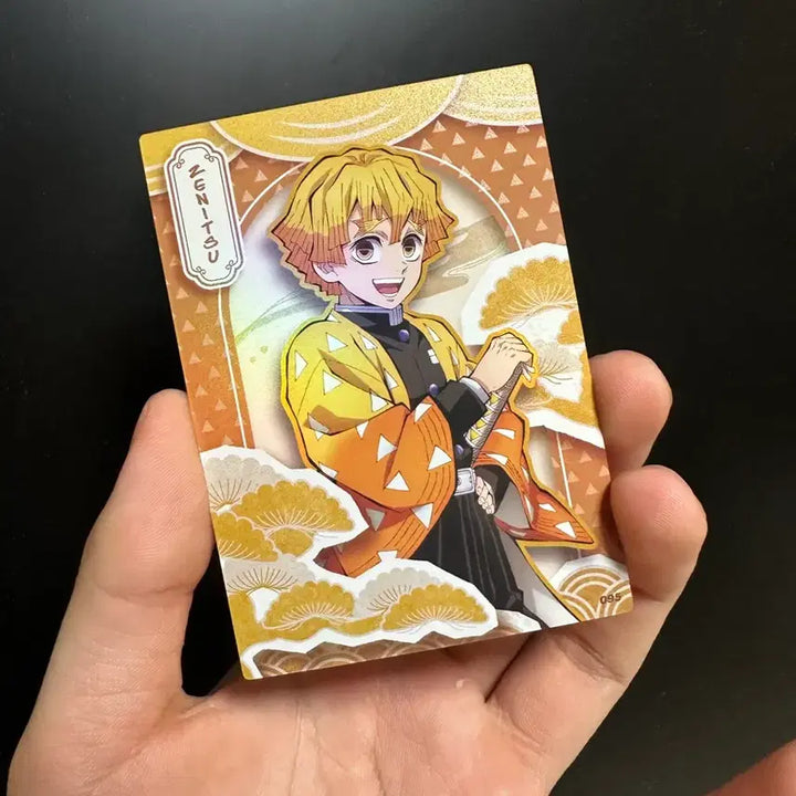 [BUNJANG] Demon Slayer: Kimetsu no Yaiba Highlight Pic Union Profile Zenitsu Card / 귀멸의칼날 하이라이트픽 유니온 프로필 젠이츠 카드 팝니다.