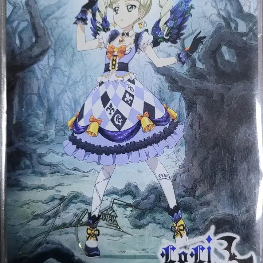 [BUNJANG] Aikatsu Yui Gothic Lolita Dress Acrylic Stand / 아이카츠 유리 아크릴스텐드