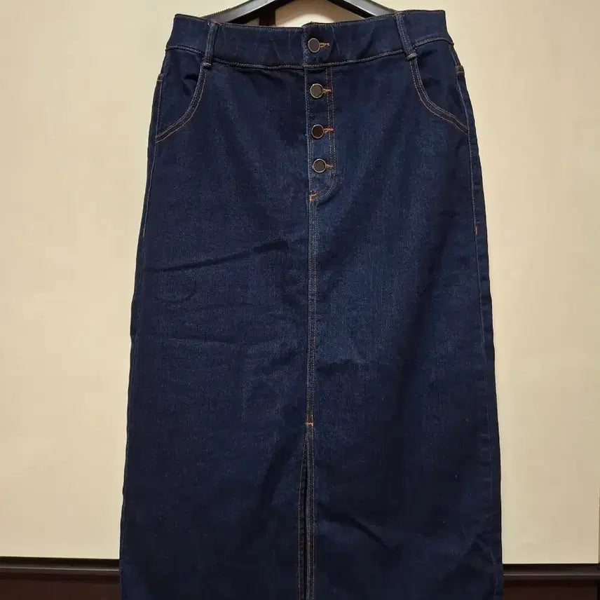 [BUNJANG] Georges Rech Denim Long Skirt Indigo / 조르쥬 레쉬 데님 롱 스커트  29~30인치정도  거의새것