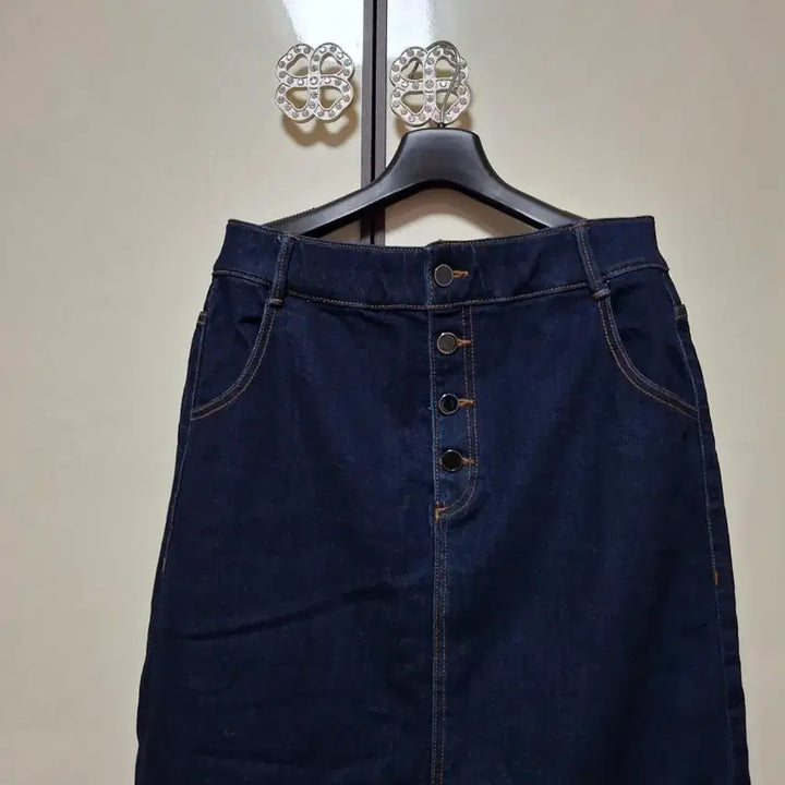 [BUNJANG] Georges Rech Denim Long Skirt Indigo / 조르쥬 레쉬 데님 롱 스커트  29~30인치정도  거의새것