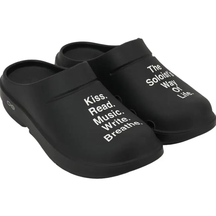 [BUNJANG] OOFOS The Soloist Clog Black US M9 / [US M9] 우포스 더 솔로이스트 클로그 블랙 2022