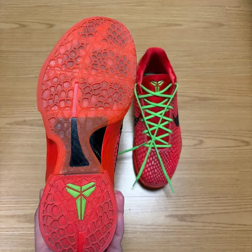 [BUNJANG] Nike Kobe 6 Protro Reverse Grinch / [295] 나이키 코비6 프로트로 리버스 그린치