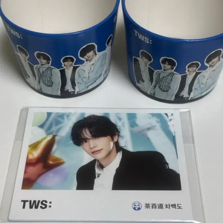 [SOLD OUT] 차백도 투어스 엽서&amp;컵홀더 세트
